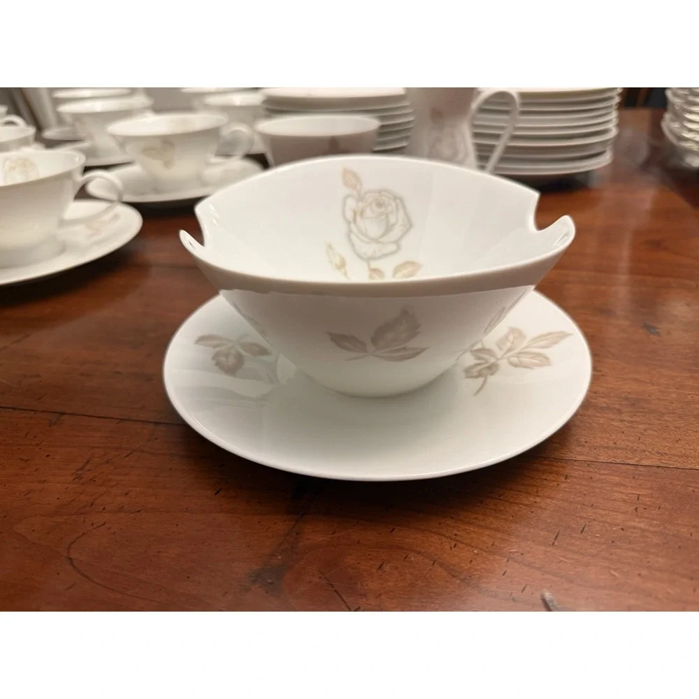 Rosenthal Classic Rose 57pc Pristine China Service, 15